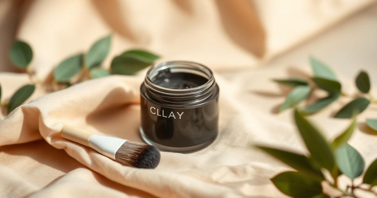 Masque détox argile et charbon pour routine peau acnéique adulte